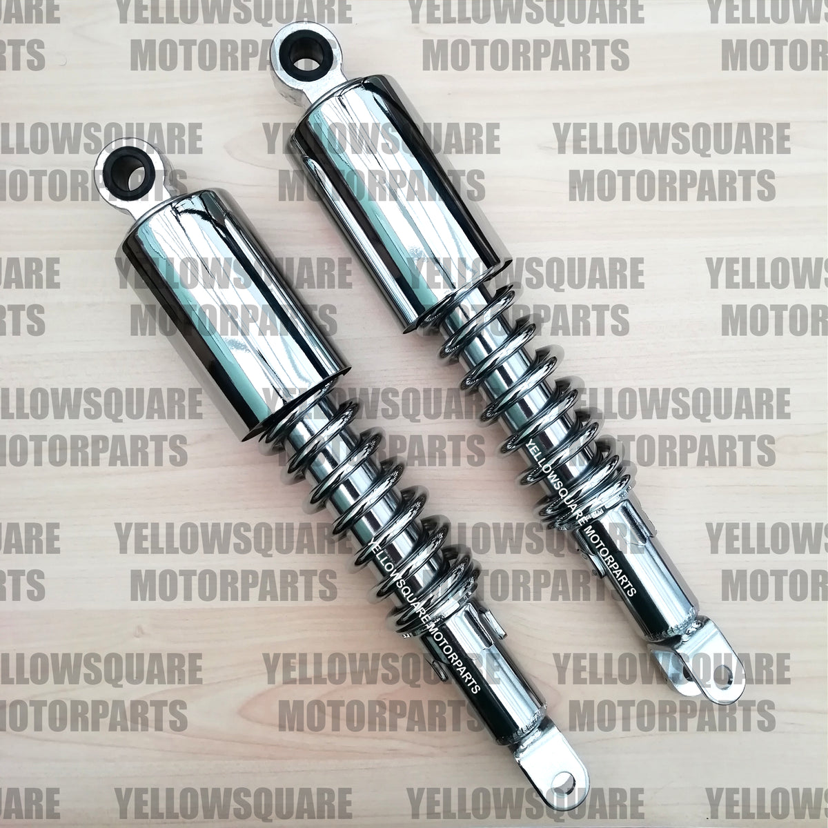Chrome Rear Shock Absorbers Honda CB650 CB 650 (1979-1985) 335mm – Square  Motorcycle Parts