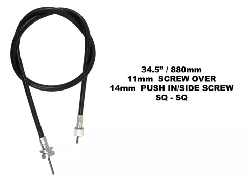 Speedo Cable Yamaha YB100 YB 100 (1973-1992)