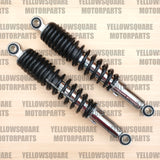 Black Rear Shock Absorbers Yamaha YDS-7 250cc (1970-1973)