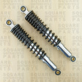 Black Rear Shock Absorbers Suzuki TS185 TS 185 (1973-1981)