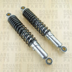 Black Rear Shock Absorbers Suzuki TS185 TS 185 (1973-1981)