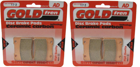 Goldfren AD Front Brake Pads Set: Suzuki GSXR400 GSX-R 400 (1984-1985)