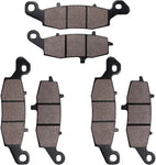 Front and Rear Brake Pads Set Kawasaki ZR-7S ZR 7S (2001-2003)