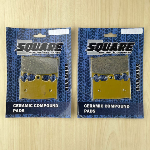 Ceramic Front Brake Pads Set: Suzuki GSR600 GSR 600 (2006-2010)