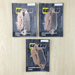 Sintered Metallic Front and Rear Brake Pads Set: Suzuki VZ1500 VZ 1500 (2009-2010)