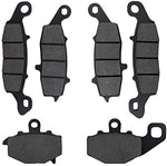 Front and Rear Brake Pads Set: Kawasaki Z750 Z 750 (2004-2006)