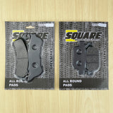 Front and Rear Brake Pads Set: Honda FES150 FES 150 (2007-2013)