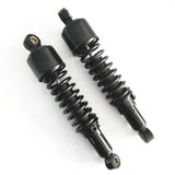 Black Rear Shock Absorbers: Suzuki T250 T 250 (1967-1972)