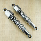 Chrome Rear Shock Absorbers Kawasaki EL250 EL 250 (1990-1996)