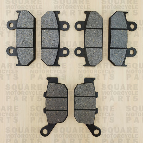 Front and Rear Brake Pads Set Honda CBR250 CBR 250 (1987)