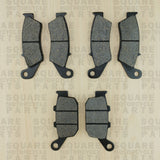 Front and Rear Brake Pads Set Honda XRV750 XRV 750 (1993-2000)